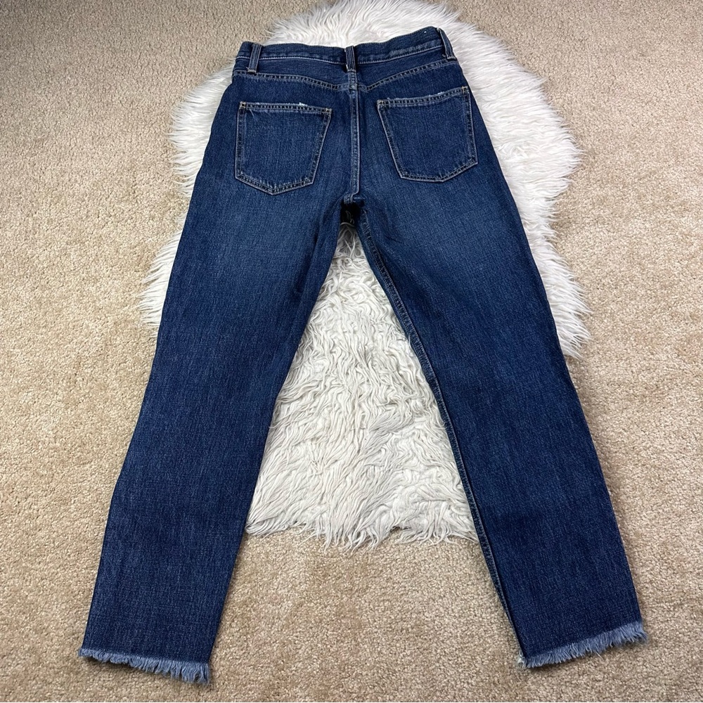 Current/Elliott Medium Wash Exposed Button Fly Cr… - image 6